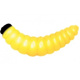 Силиконовая приманка LureMax WOOD WORM 1''/2.5 см цвет 016 Yellow Corn (10 шт.)
