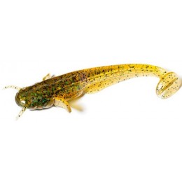 Силиконовая приманка FishUp Catfish 3" (8шт) цвет 036 - Caramel/Green & Black