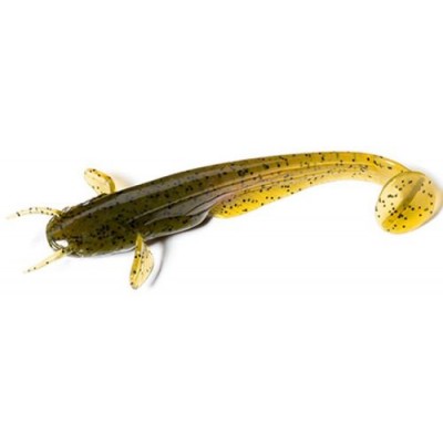 Силиконовая приманка FishUp Catfish 3" (8шт) цвет 074 - Green Pumpkin Seed