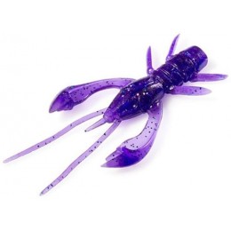 Силиконовая приманка FishUp Real Craw 2" (7шт) цвет 060 - Dark Violet/Peacock & Silver