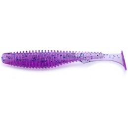 Силиконовая приманка FishUp U-Shad 2.5" (9шт) цвет 014 - Violet/Blue