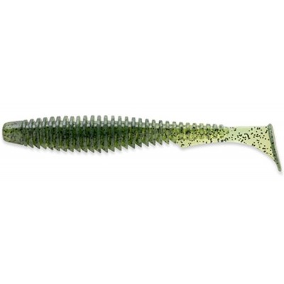 Силиконовая приманка FishUp U-Shad 3" (9шт) цвет 042 - Watermelon Seed