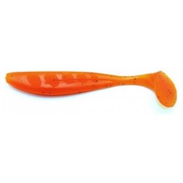 Силиконовая приманка FishUp Wizzle Shad 2" (10шт) цвет 049 - Orange Pumpkin/Black