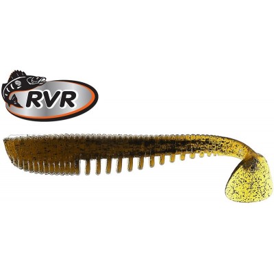 Силиконовая приманка RVR SNETOK 4" цвет 67 green pumpkin (5шт)