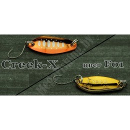Блесна Серебряный ручей SSL Creek-X 4гр цвет F01