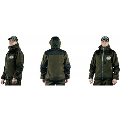 Куртка Серебряный ручей Softshell КК-04 зелёный размер 58-60