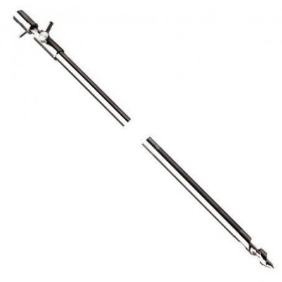 Стойка Серебряный ручей HK3496-50 Stainless steel bank stick with screw point 50см