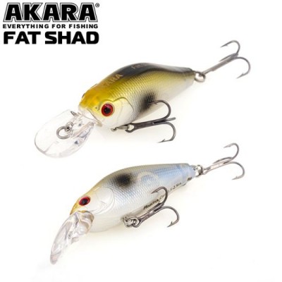 Воблер Akara Fat Shad 55F цвет A77