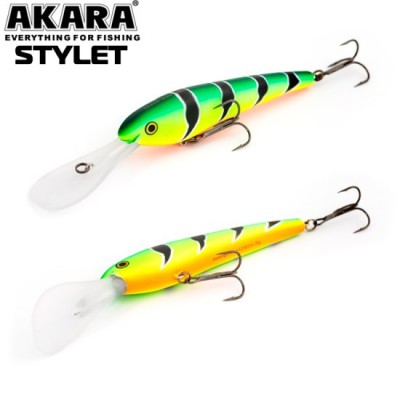 Воблер Akara Stylet 110F цвет A107 Воблер Akara Stylet 110F цвет A107