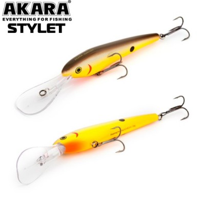 Воблер Akara Stylet 90F цвет A19 Воблер Akara Stylet 90F цвет A19