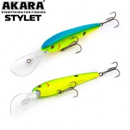 Воблер Akara Stylet 110F цвет A61 Воблер Akara Stylet 110F цвет A61