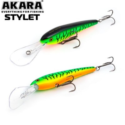 Воблер Akara Stylet 110F цвет A68 Воблер Akara Stylet 110F цвет A68