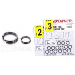 Заводное кольцо OWNER 72803 (52803) SPLIT RING FINE WIRE # 3